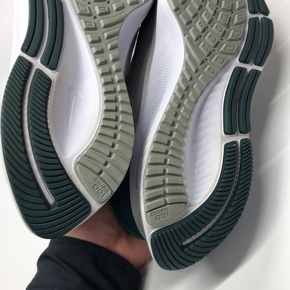 Mens Nike Air Zoom Pegasus 38 Eagles Grey/Black/Blue DJ0824-001 USED Size 9 - Picture 8 of 10